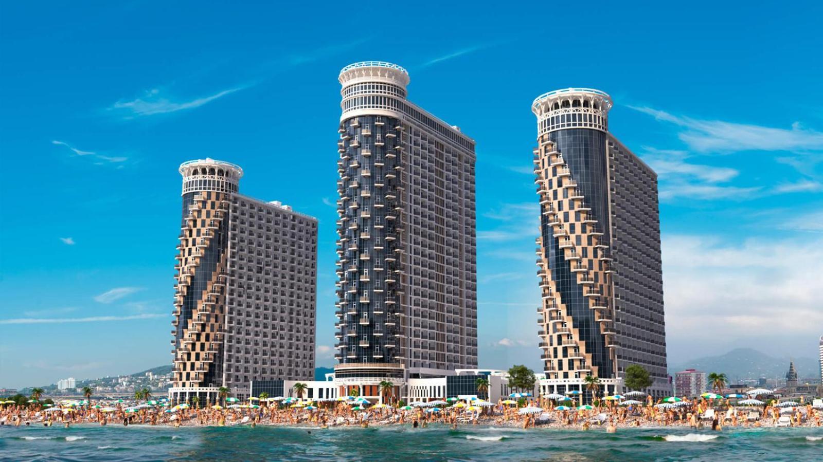 Seaview Panoramic Apartments Orbi Sea Towers Batumi باتومي المظهر الخارجي الصورة